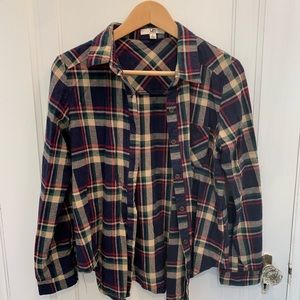 UO plaid button-down flannel